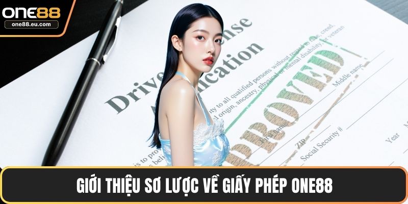 Giới thiệu sơ lược về giấy phép ONE88